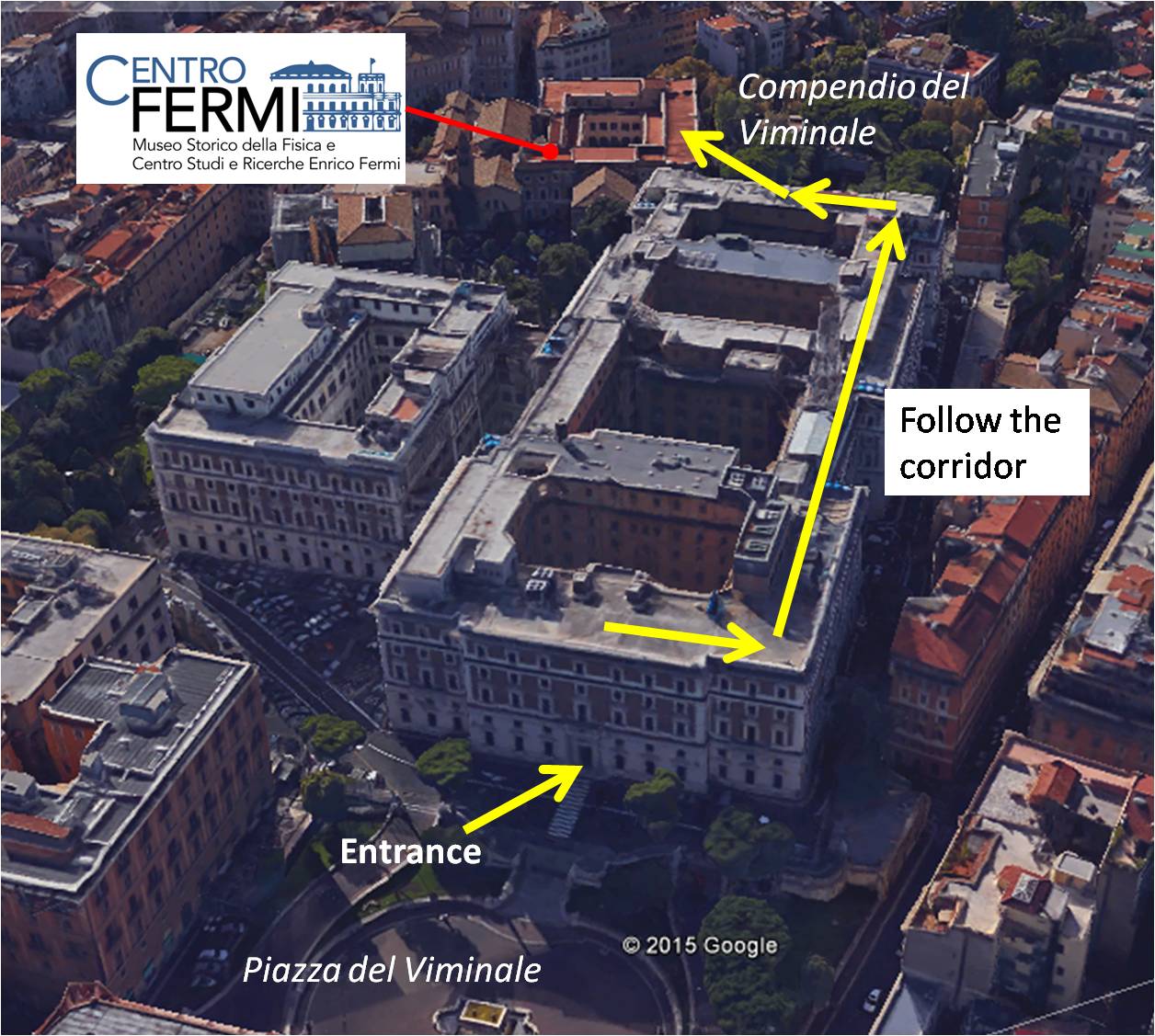 Palazzo del Viminale map